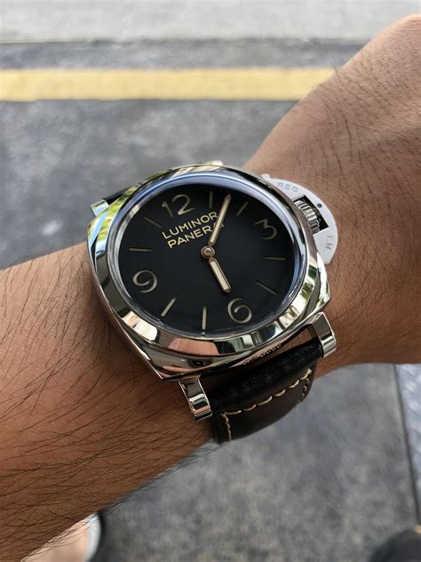 panerai 372 noob|First pam (372) amateur questions .